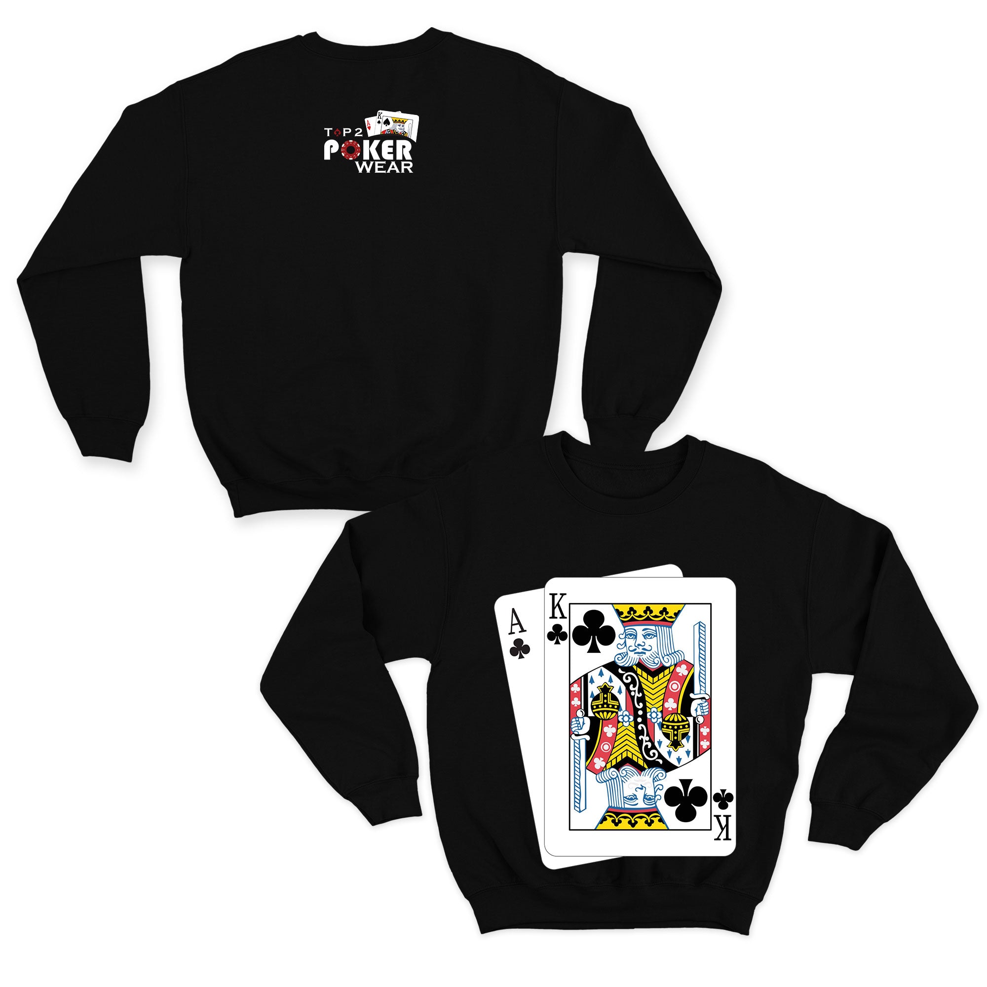 Clubs Sweatshirt Logo on Back