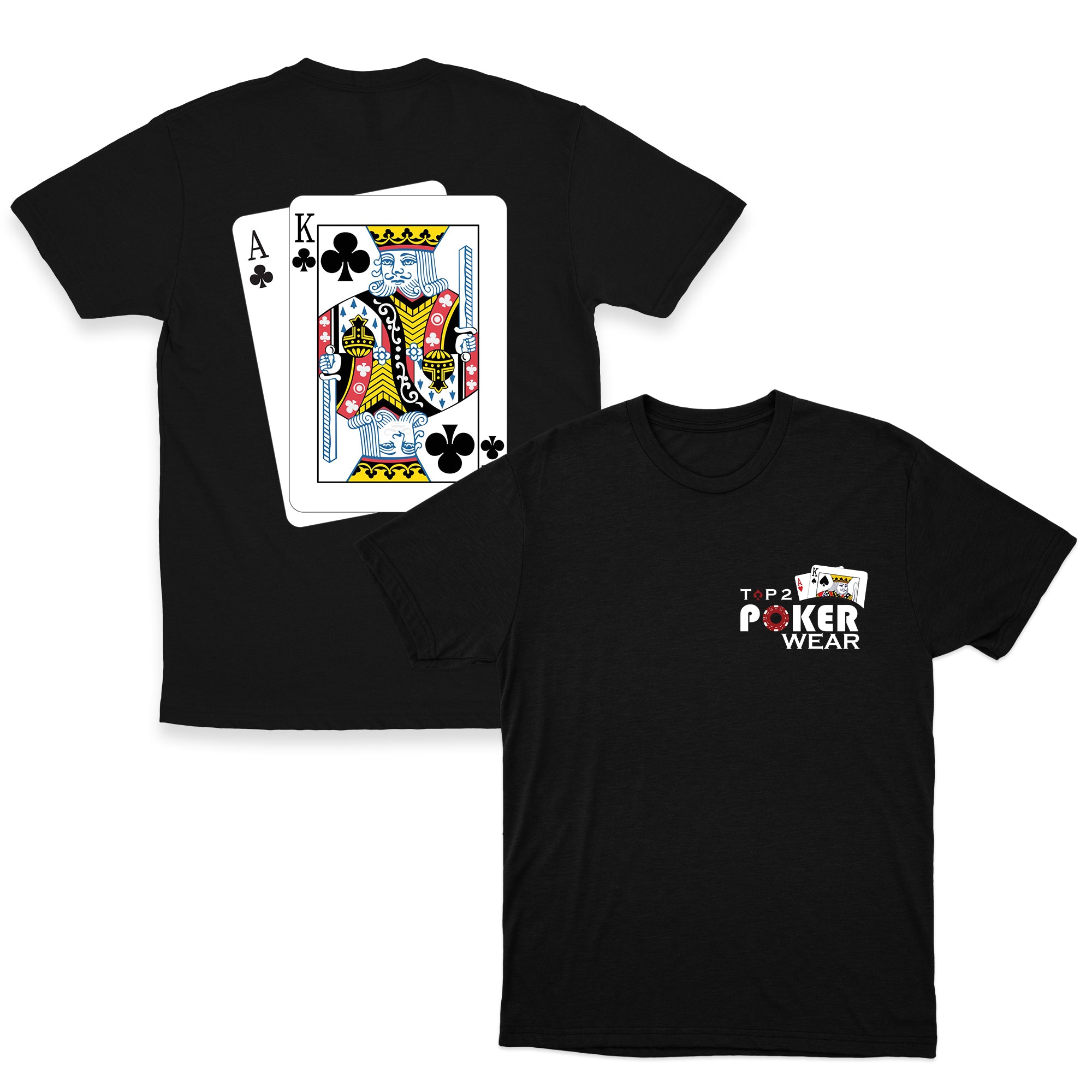 Clubs T-Shirt Logo on Front